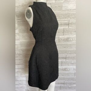 New York & Company Black Halter Sheath Dress